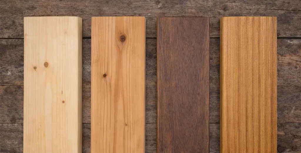 איזה עץ מתאים לשימוש חיצוני בגינה