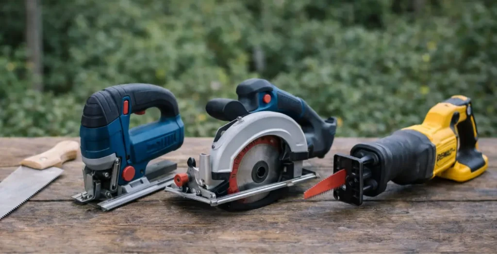 סוגי מסורים לעבודות עץ