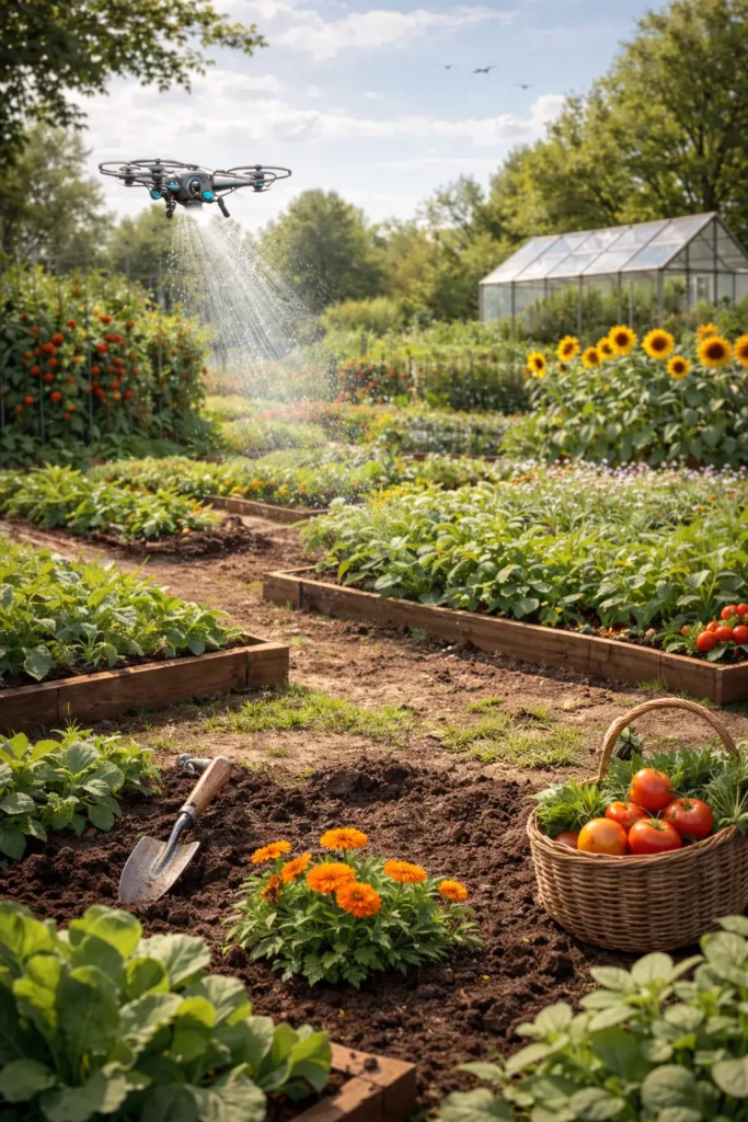 בינה מלאכותית בגינון