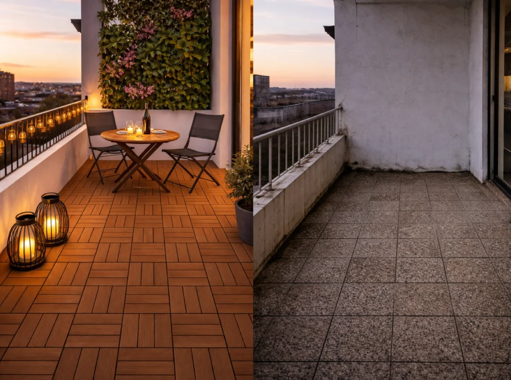 איך לעצב מרפסת בזול