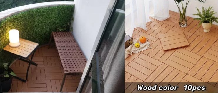 ריצוף דמוי עץ