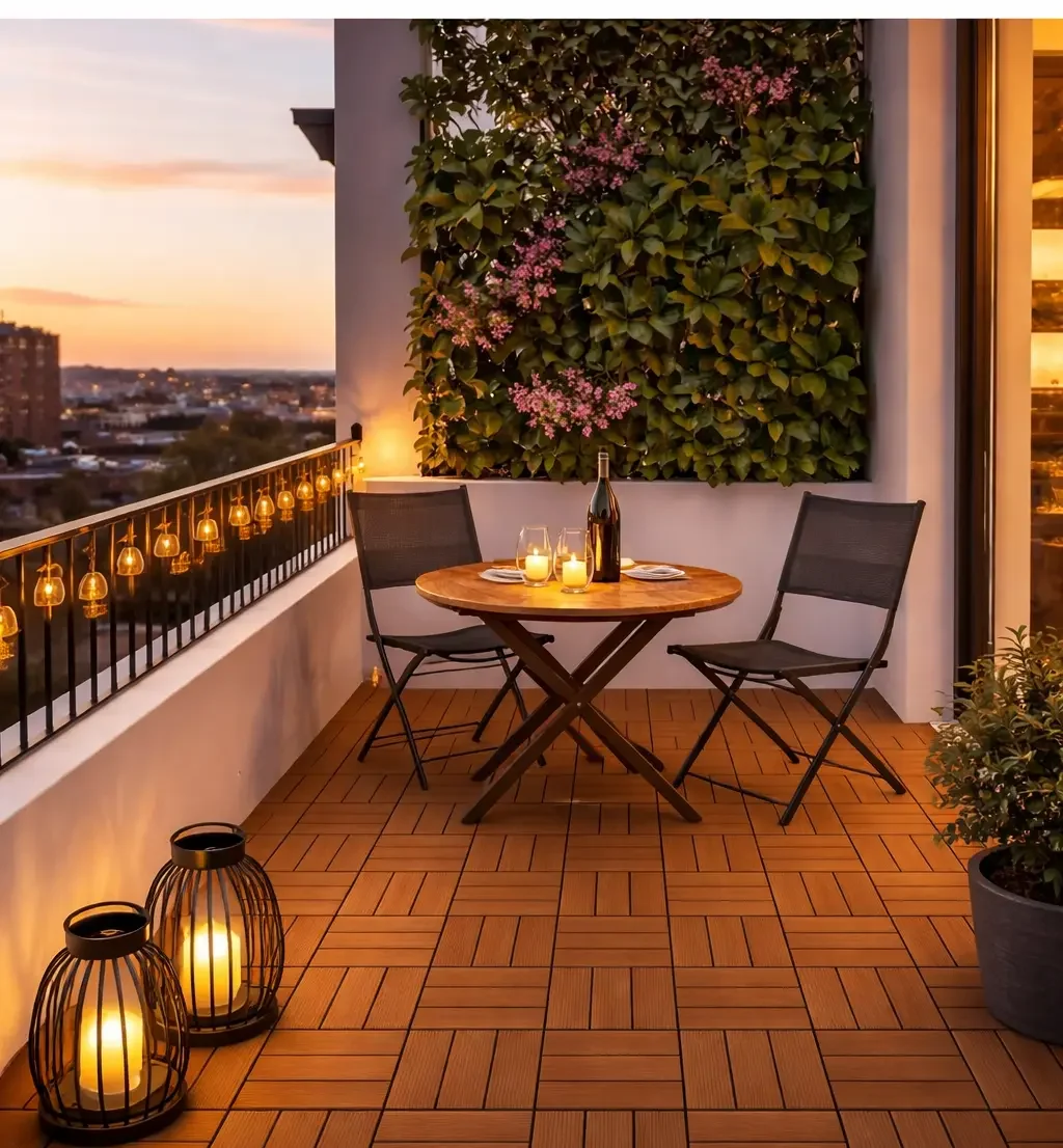 עיצוב מרפסת קטנה