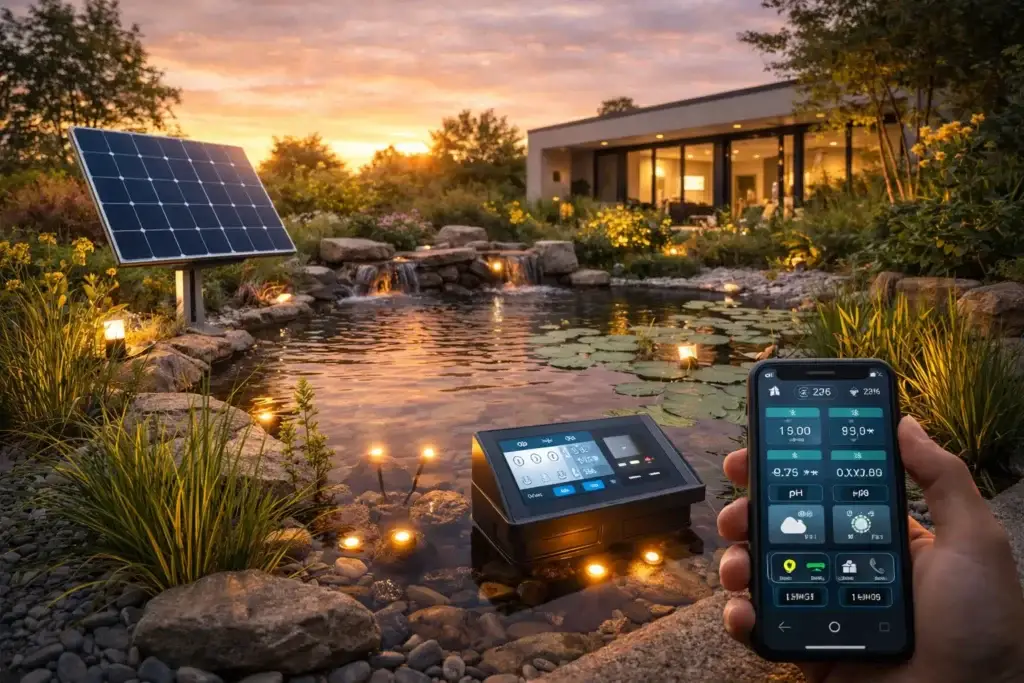 חידושים בבריכות נוי