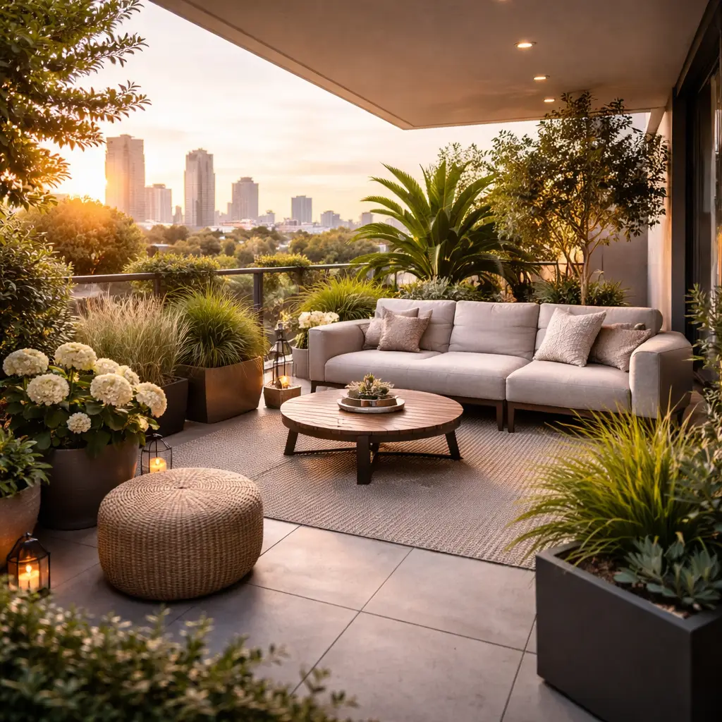 גינות מרפסת: טרנדים חמים לעיצוב פרקטי ב2026 גינות מרפסת