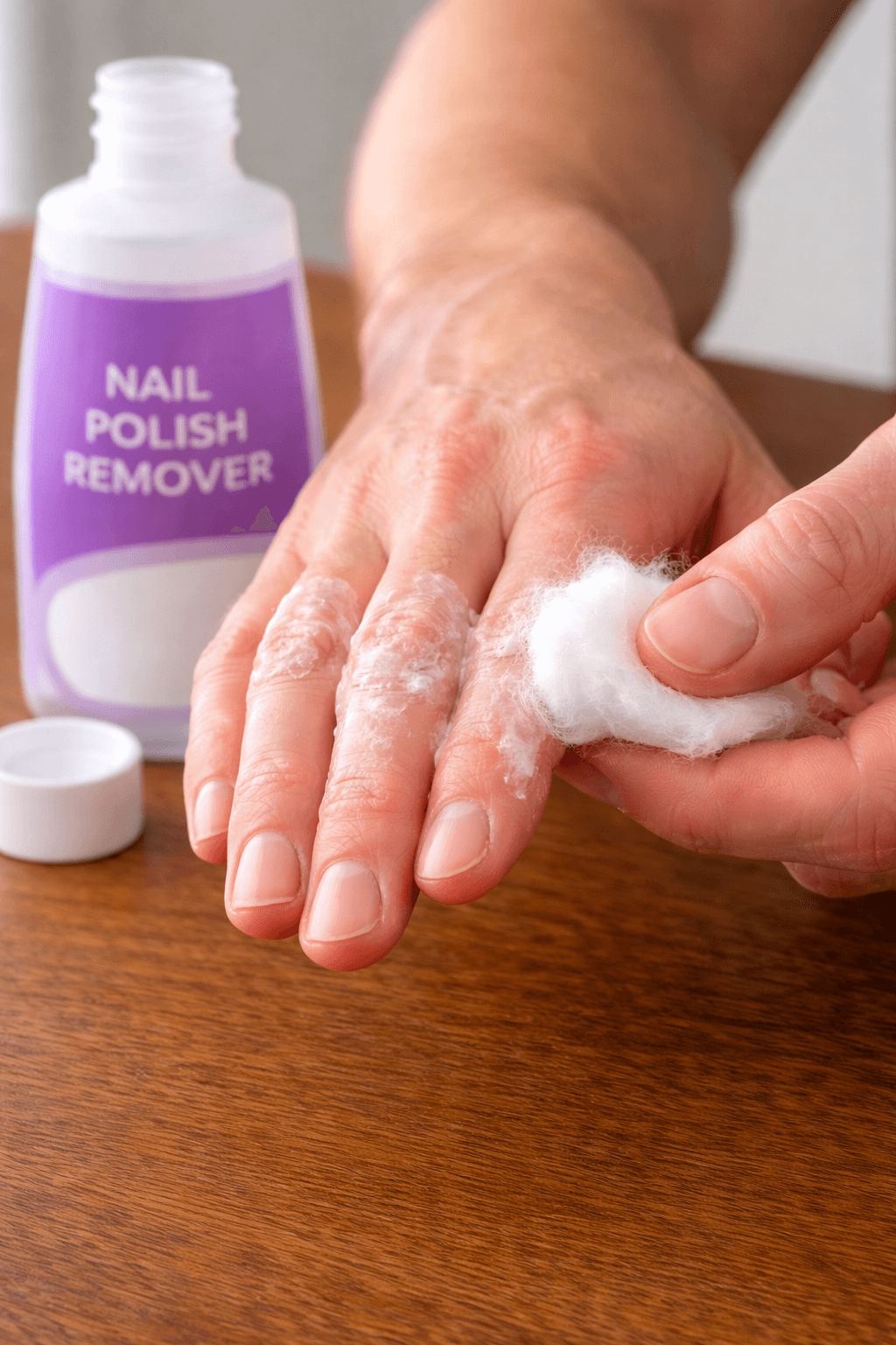 איך מורידים דבק 3 שניות מהיד