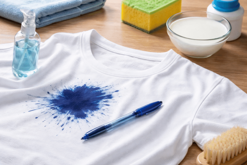 איך להוריד דיו מבגד