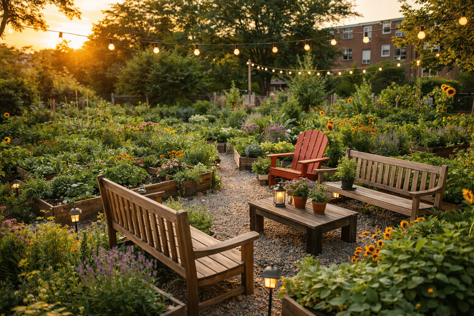 רעיונות לגינה קהילתית