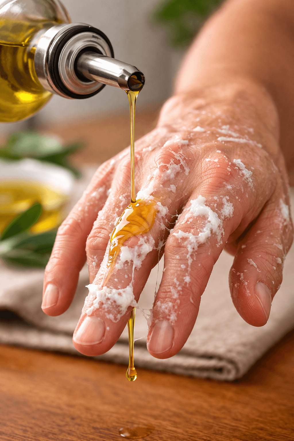 איך מורידים דבק 3 שניות מהיד