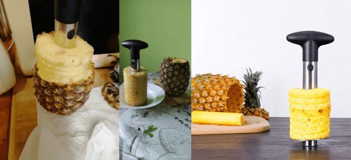 חותך אננס מנירוסטה