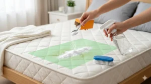 איך לנקות פיפי ממזרון